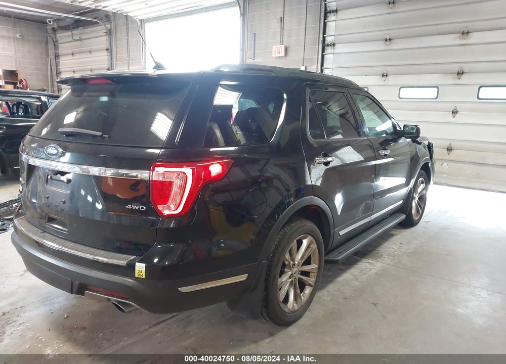 2018 FORD EXPLORER LIMITED VIN: 1FM5K8F86JGA61742