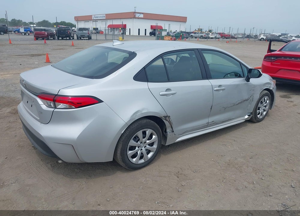2024 TOYOTA COROLLA LE VIN: 5YFB4MDE8RP102966