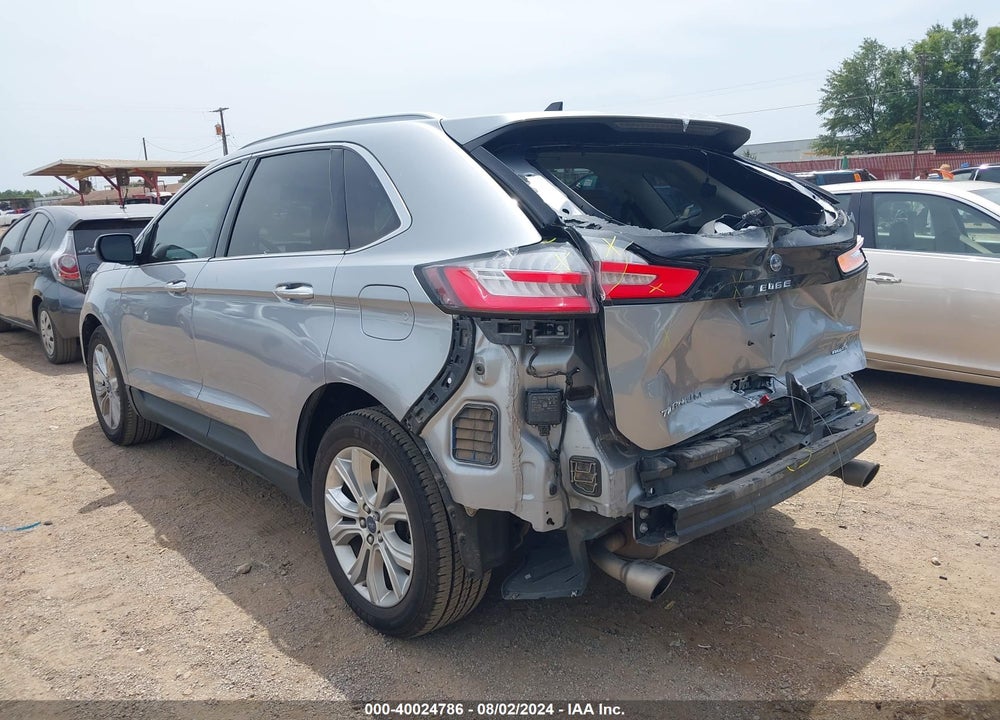 2022 FORD EDGE TITANIUM VIN: 2FMPK4K98NBA76238