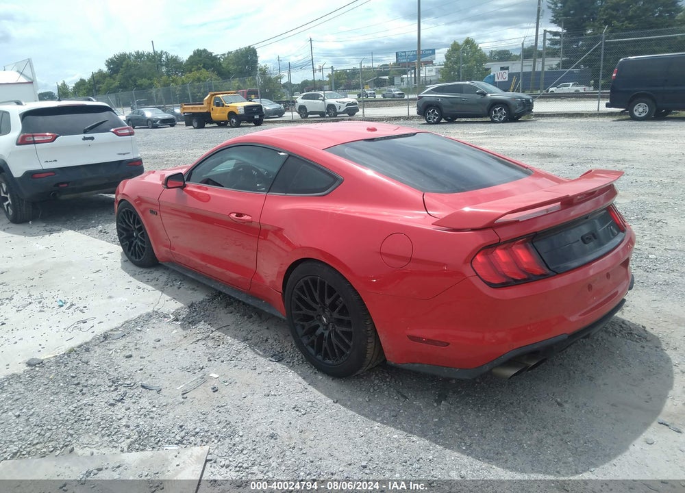 2019 FORD MUSTANG GT PREMIUM VIN: 1FA6P8CF3K5125476