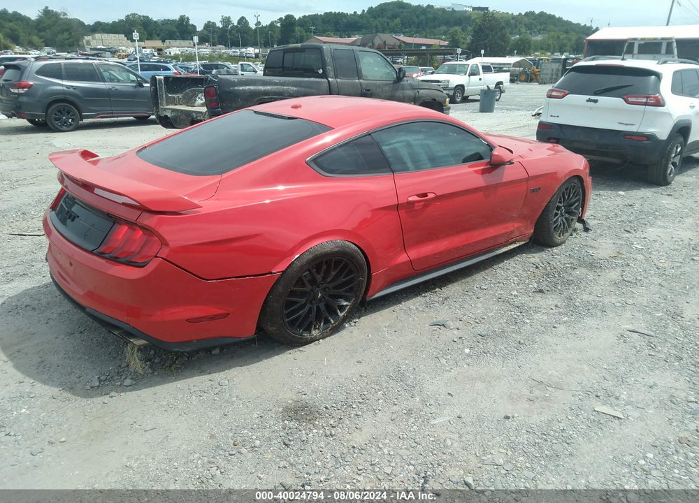 2019 FORD MUSTANG GT PREMIUM VIN: 1FA6P8CF3K5125476
