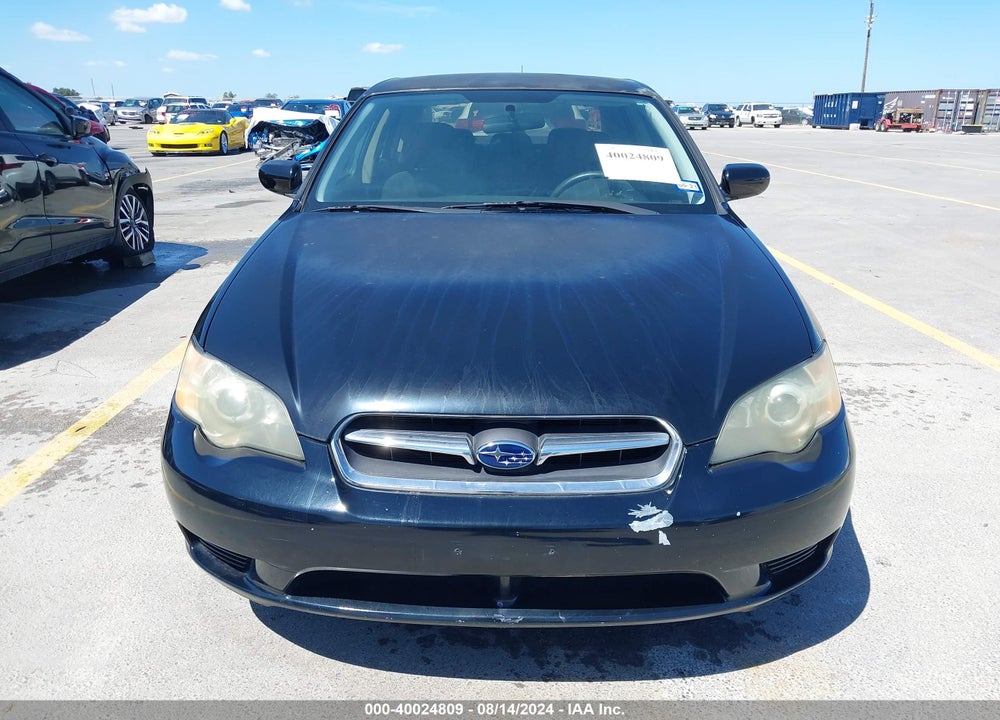 2005 SUBARU LEGACY 2.5I VIN: 4S3BL616X57227801