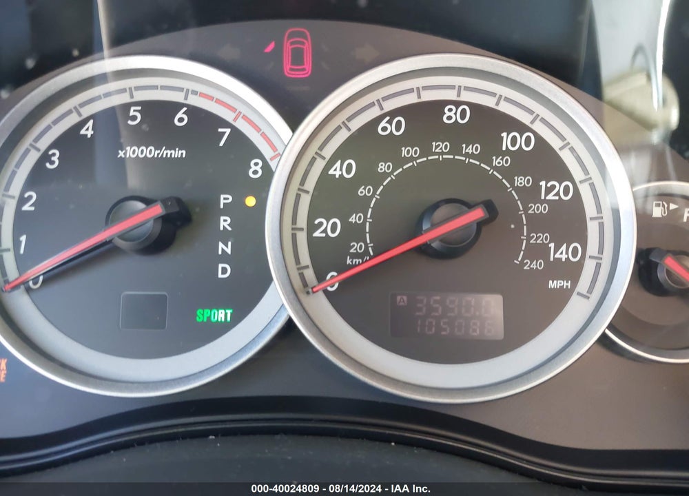 2005 SUBARU LEGACY 2.5I VIN: 4S3BL616X57227801