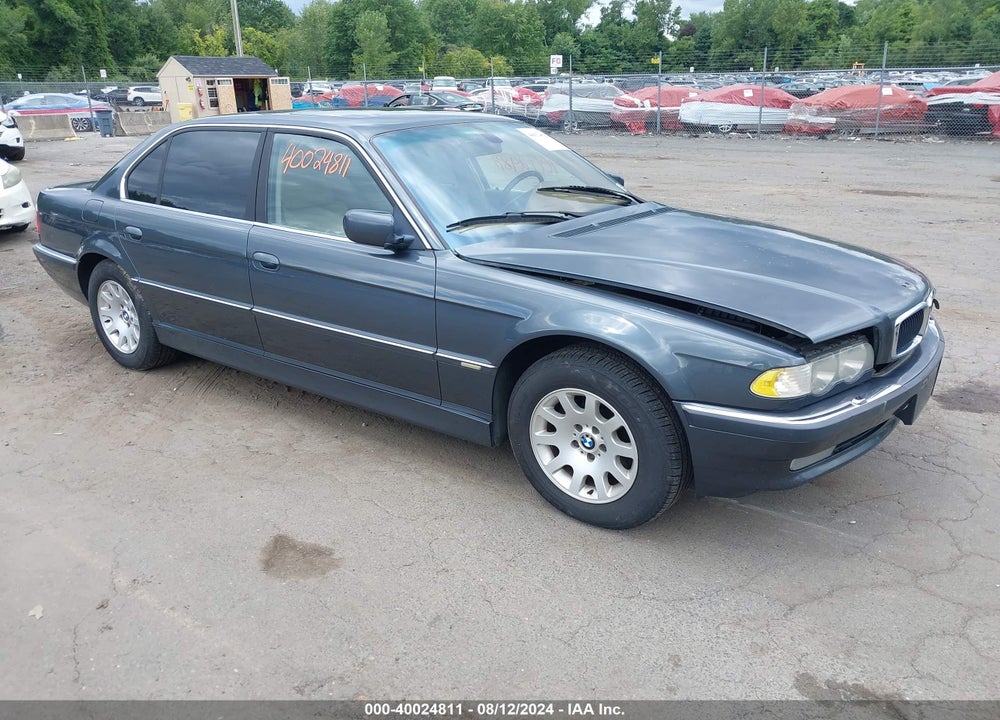 2001 BMW 740IL VIN: WBAGH83401DP26355