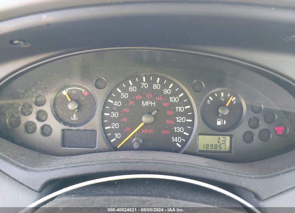 2004 FORD FOCUS ZTS VIN: 1FAFP38ZX4W117099