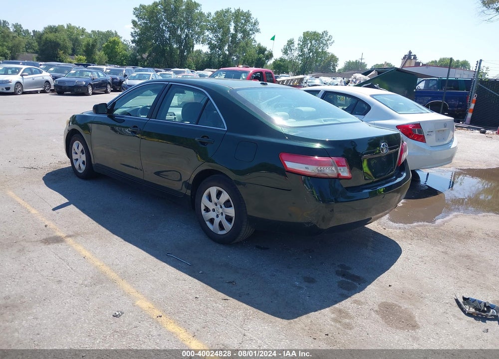 2011 TOYOTA CAMRY LE VIN: 4T1BF3EK1BU620446