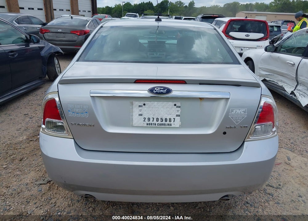 2009 FORD FUSION SEL VIN: 3FAHP08179R142859