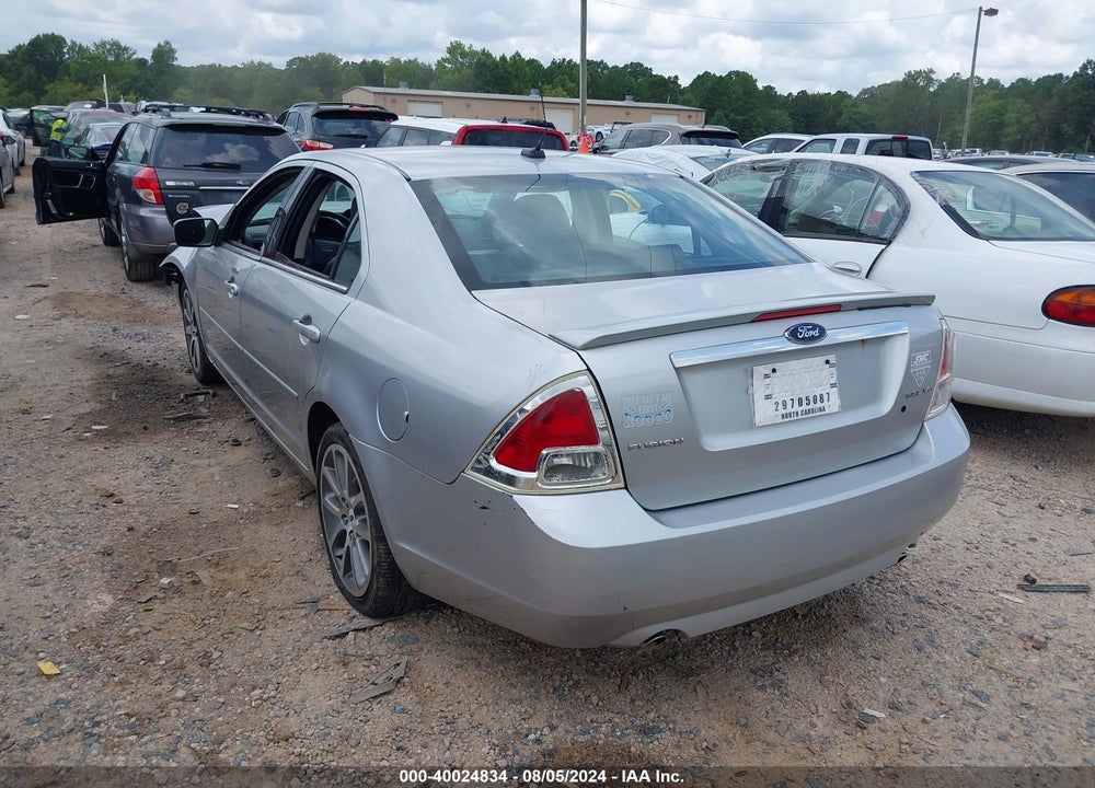 2009 FORD FUSION SEL VIN: 3FAHP08179R142859