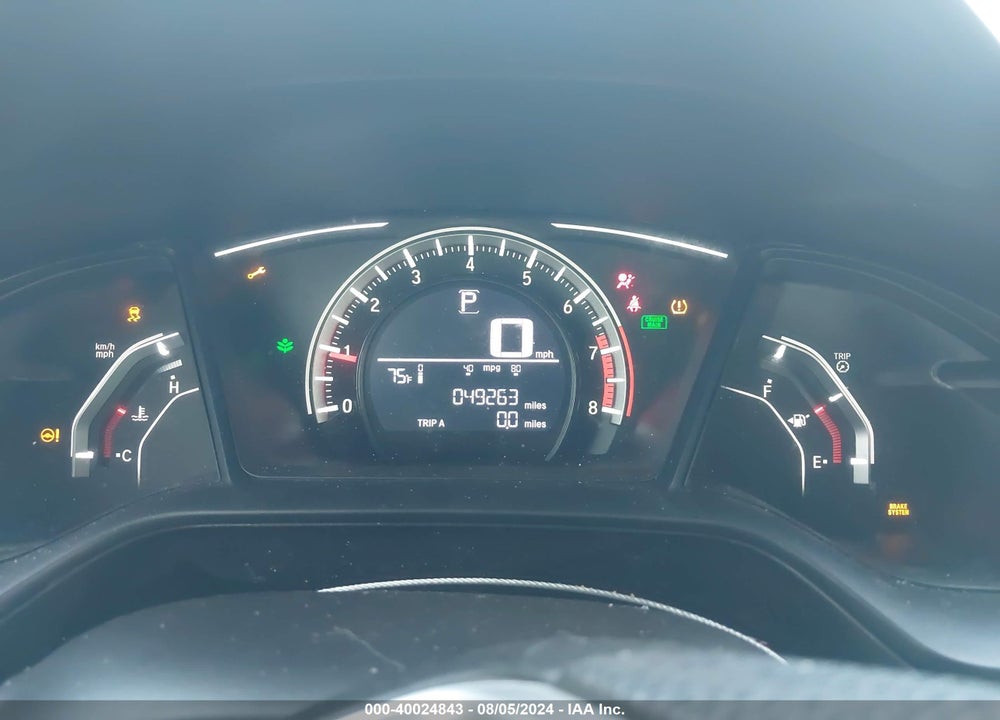 2017 HONDA CIVIC LX VIN: 19XFC2F58HE222871