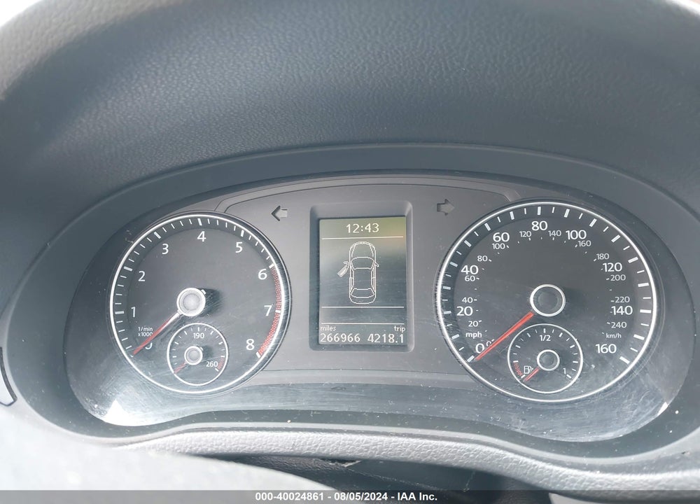 2012 VOLKSWAGEN PASSAT 2.5L SE VIN: 1VWBH7A3XCC100531