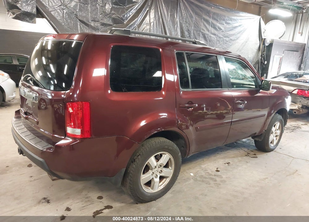2010 HONDA PILOT EX-L VIN: 5FNYF4H57AB026459