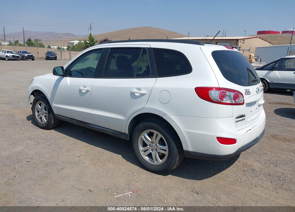 2012 HYUNDAI SANTA FE GLS VIN: 5XYZGDABXCG159973