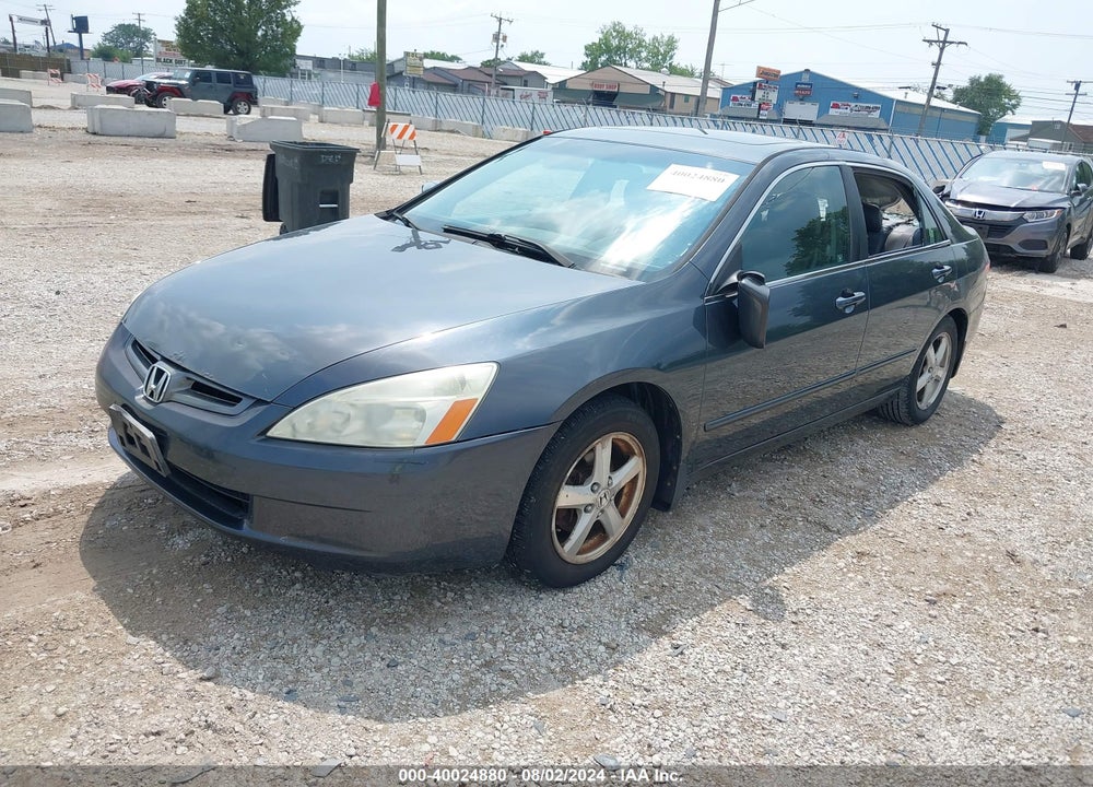 2003 HONDA ACCORD 2.4 EX VIN: 1HGCM56763A127595