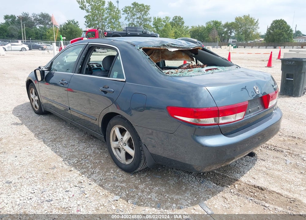 2003 HONDA ACCORD 2.4 EX VIN: 1HGCM56763A127595
