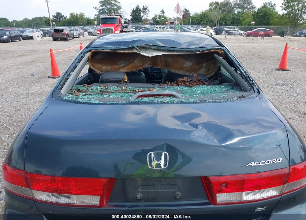 2003 HONDA ACCORD 2.4 EX VIN: 1HGCM56763A127595