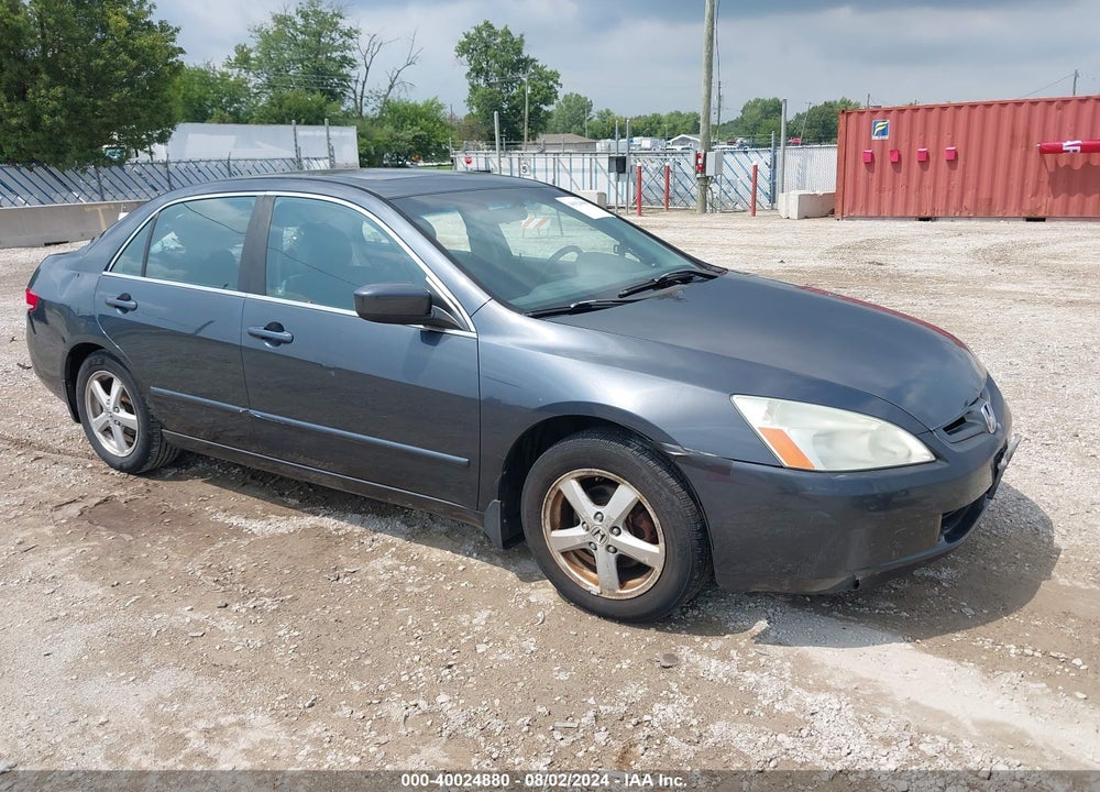 2003 HONDA ACCORD 2.4 EX VIN: 1HGCM56763A127595