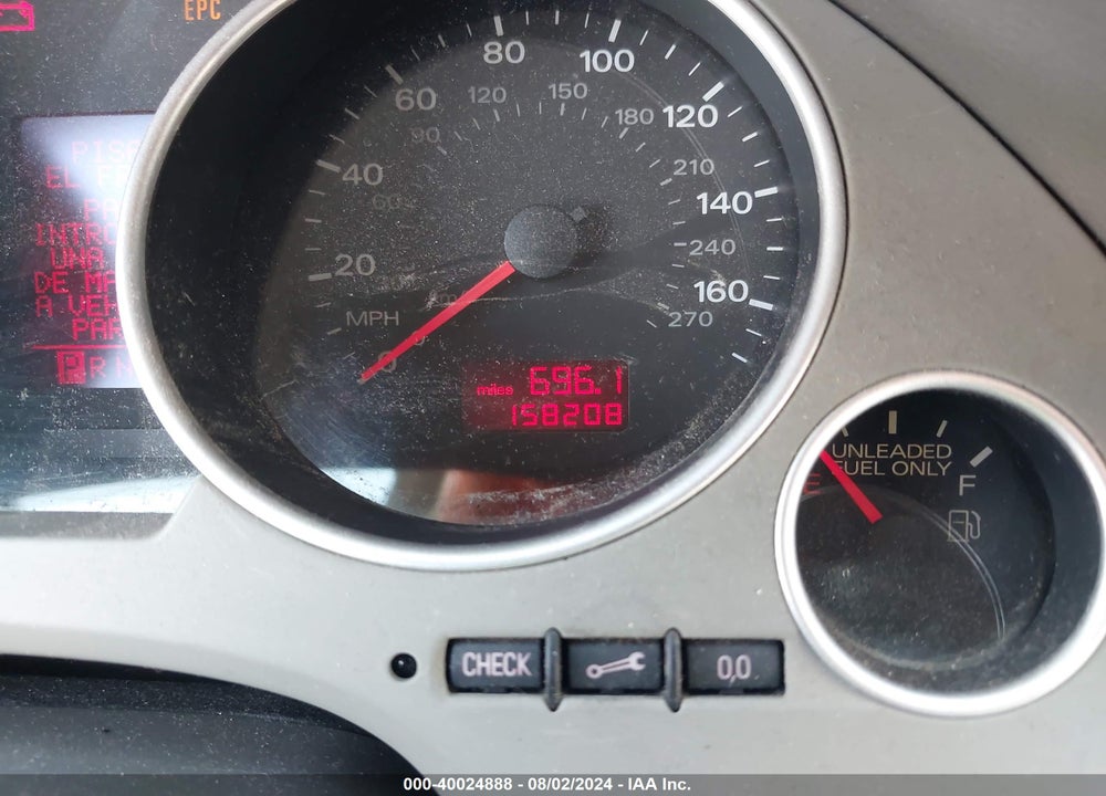 2007 AUDI A4 2.0T VIN: WAUAF48HX7K033507