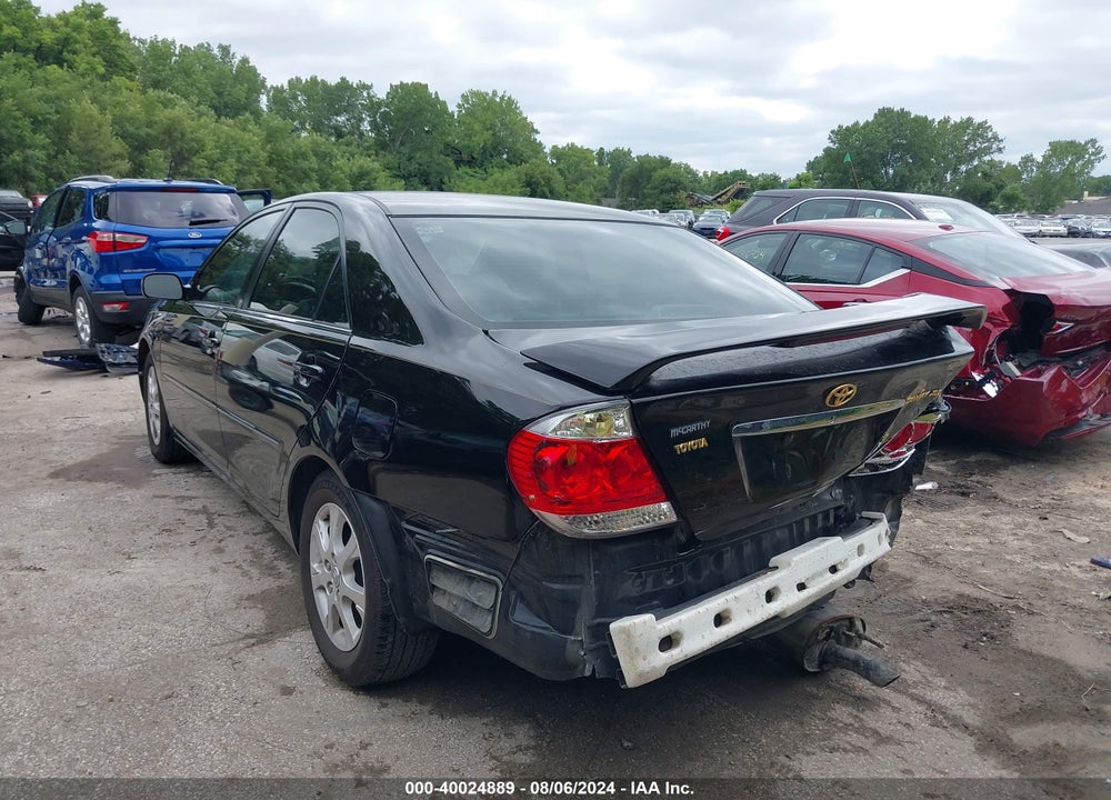 2005 TOYOTA CAMRY XLE V6 VIN: 4T1BF30K75U084422