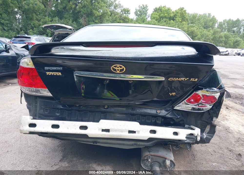 2005 TOYOTA CAMRY XLE V6 VIN: 4T1BF30K75U084422