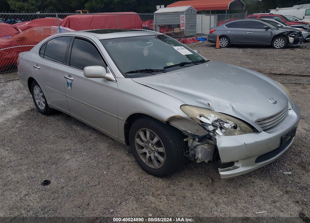 2004 LEXUS ES 330 VIN: JTHBA30G840019047