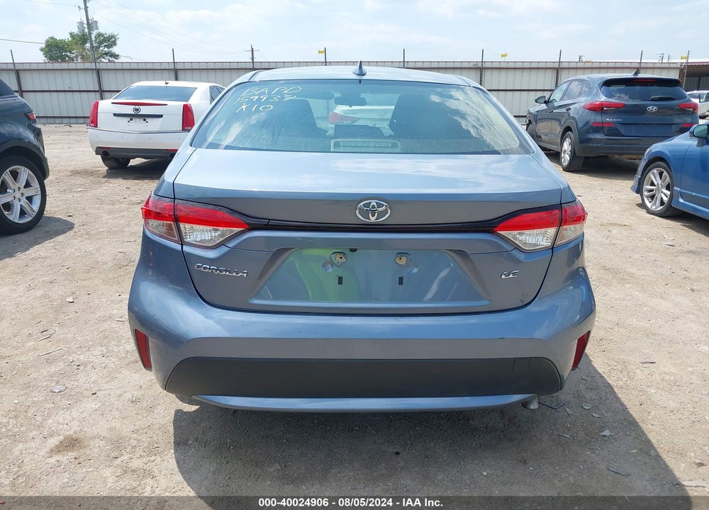 2020 TOYOTA COROLLA LE VIN: JTDEPRAEXLJ088537