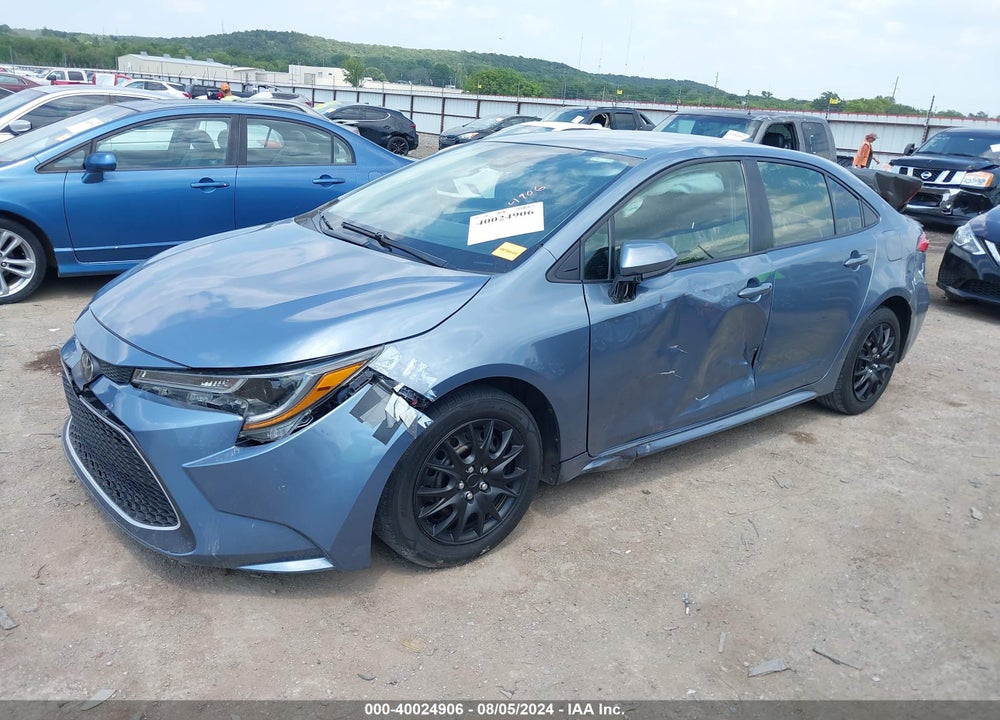 2020 TOYOTA COROLLA LE VIN: JTDEPRAEXLJ088537