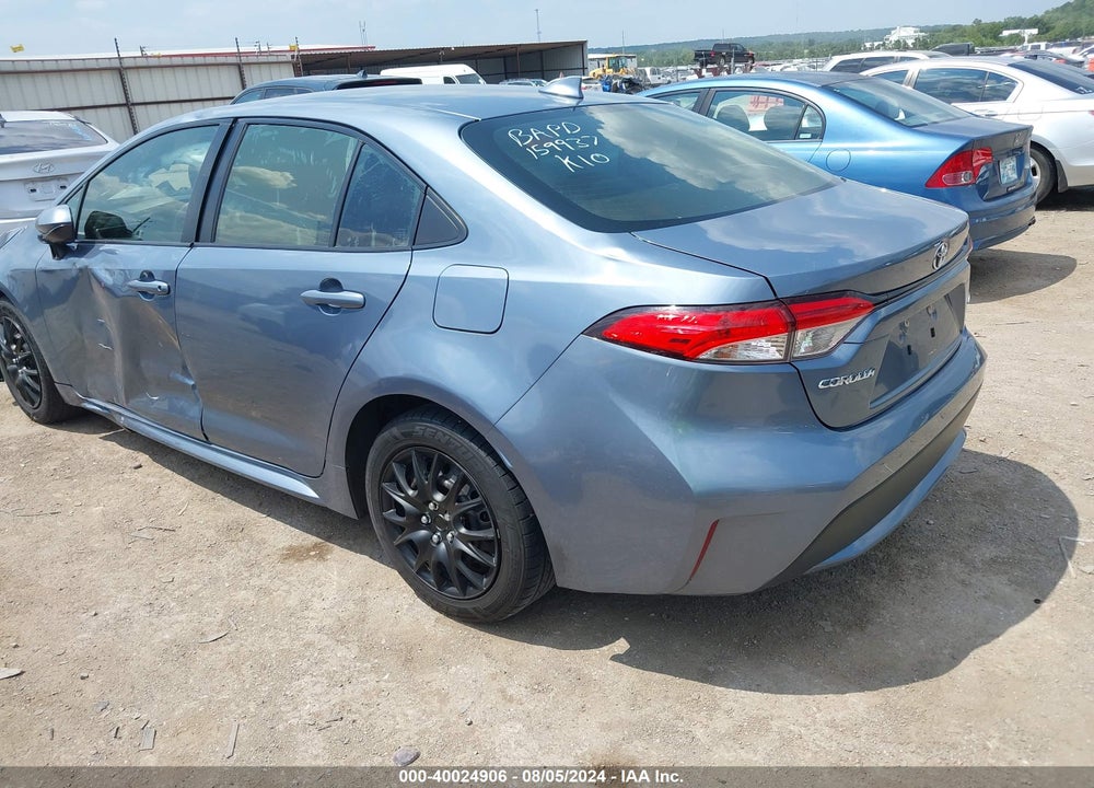 2020 TOYOTA COROLLA LE VIN: JTDEPRAEXLJ088537