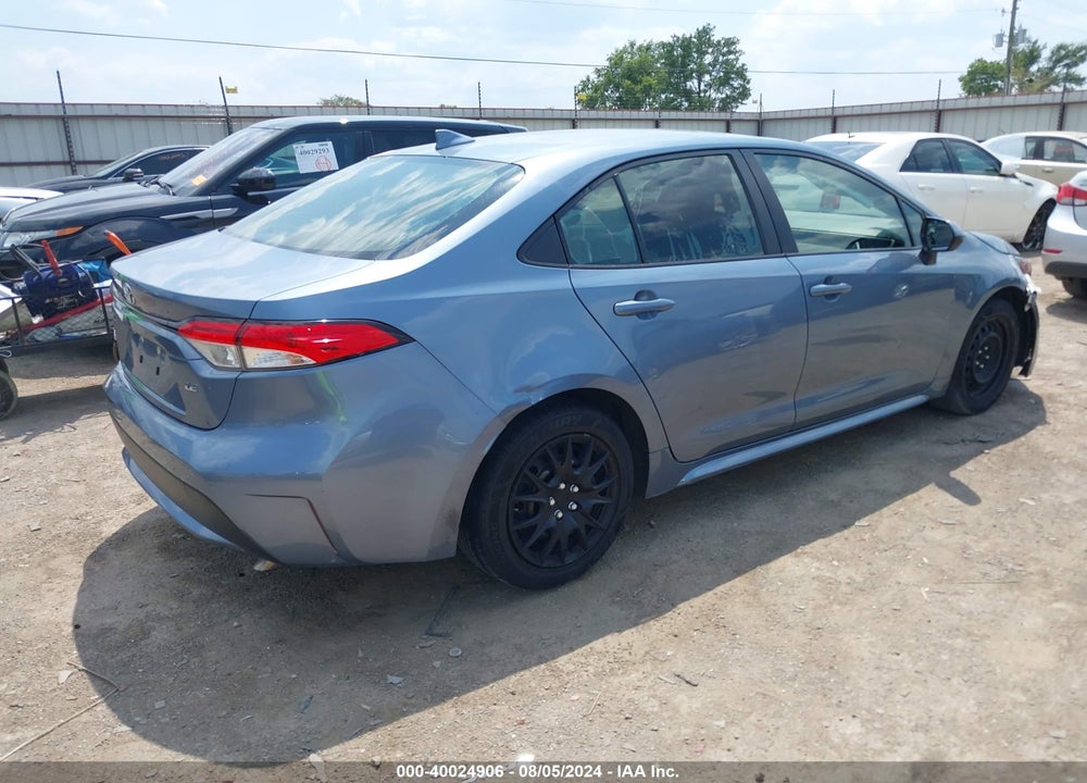 2020 TOYOTA COROLLA LE VIN: JTDEPRAEXLJ088537
