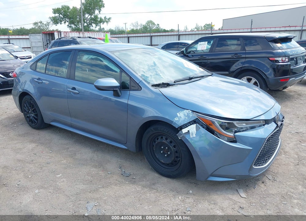 2020 TOYOTA COROLLA LE VIN: JTDEPRAEXLJ088537