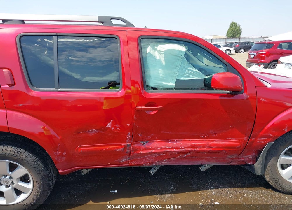 2009 NISSAN PATHFINDER SE VIN: 5N1AR18B69C605945