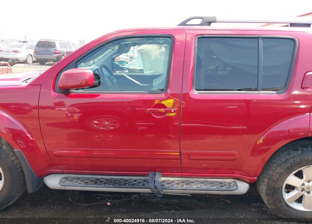 2009 NISSAN PATHFINDER SE VIN: 5N1AR18B69C605945