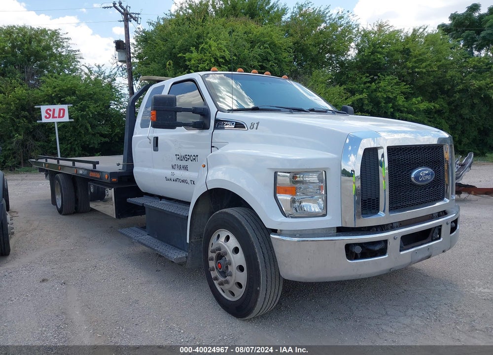 2019 FORD F-750 DIESEL VIN: 1FDWX7DE2KDF00818