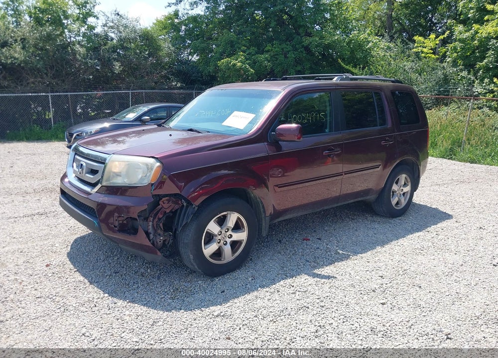 2011 HONDA PILOT EX VIN: 5FNYF4H44BB064420