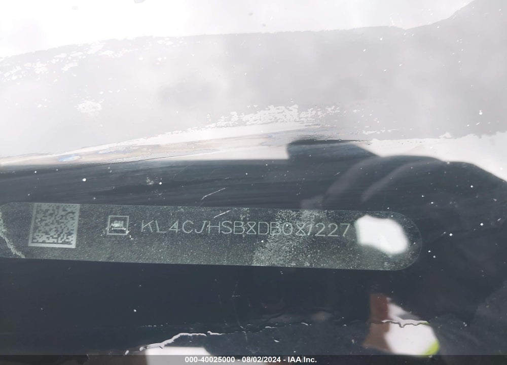 2013 BUICK ENCORE PREMIUM VIN: KL4CJHSB8DB081227