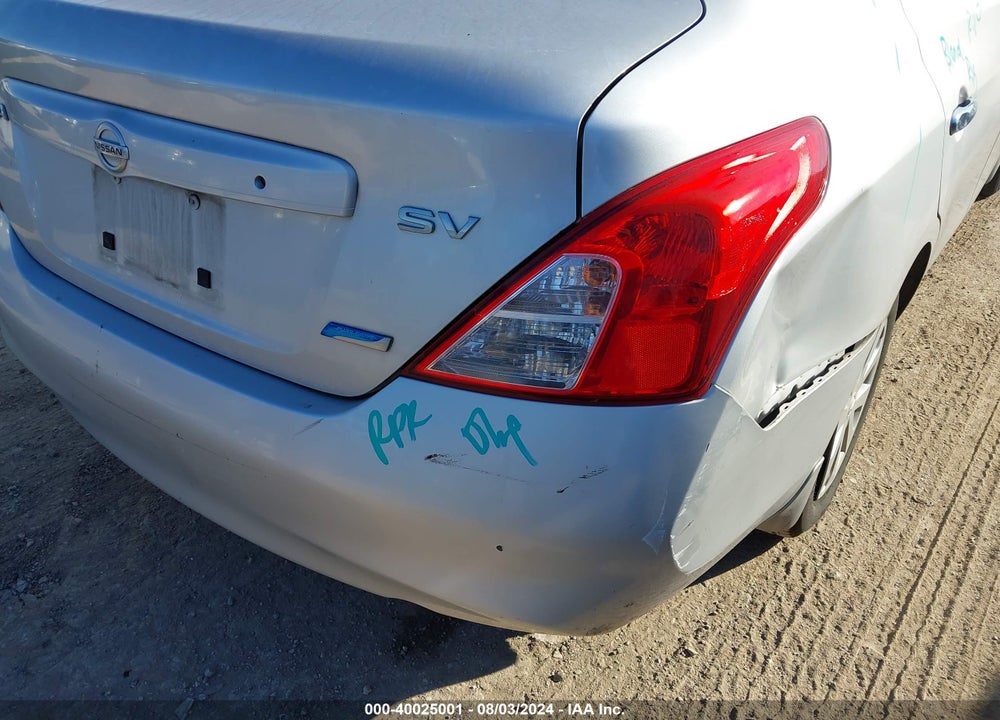 2012 NISSAN VERSA VIN: 3N1CN7AP7CL937960