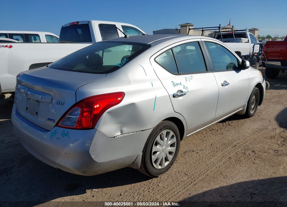 2012 NISSAN VERSA VIN: 3N1CN7AP7CL937960