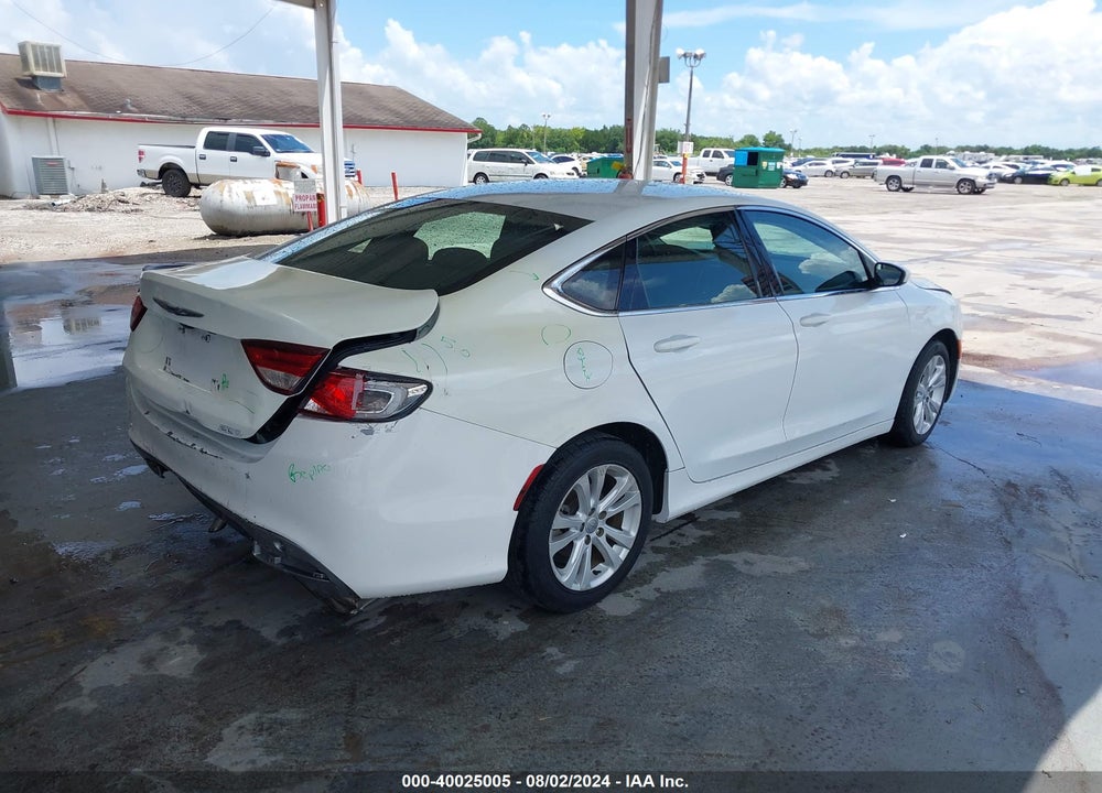 2016 CHRYSLER 200 TOURING VIN: 1C3CCCFB5GN181919
