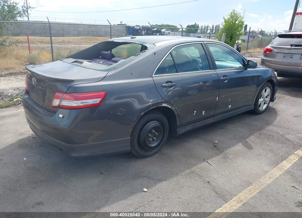 2010 TOYOTA CAMRY SE VIN: 4T1BF3EK0AU031029