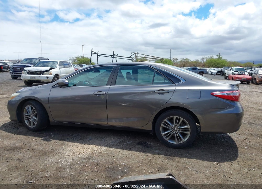 2015 TOYOTA CAMRY SE VIN: 4T1BF1FK4FU981436