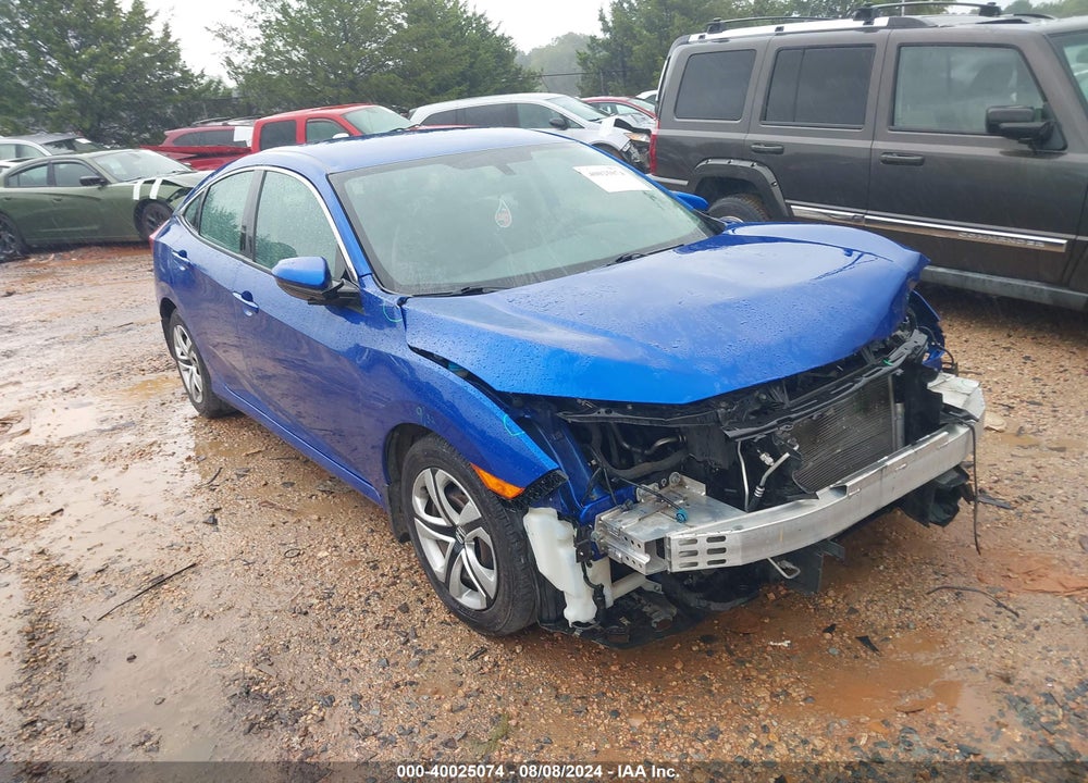 2018 HONDA CIVIC LX VIN: 2HGFC2F52JH607516