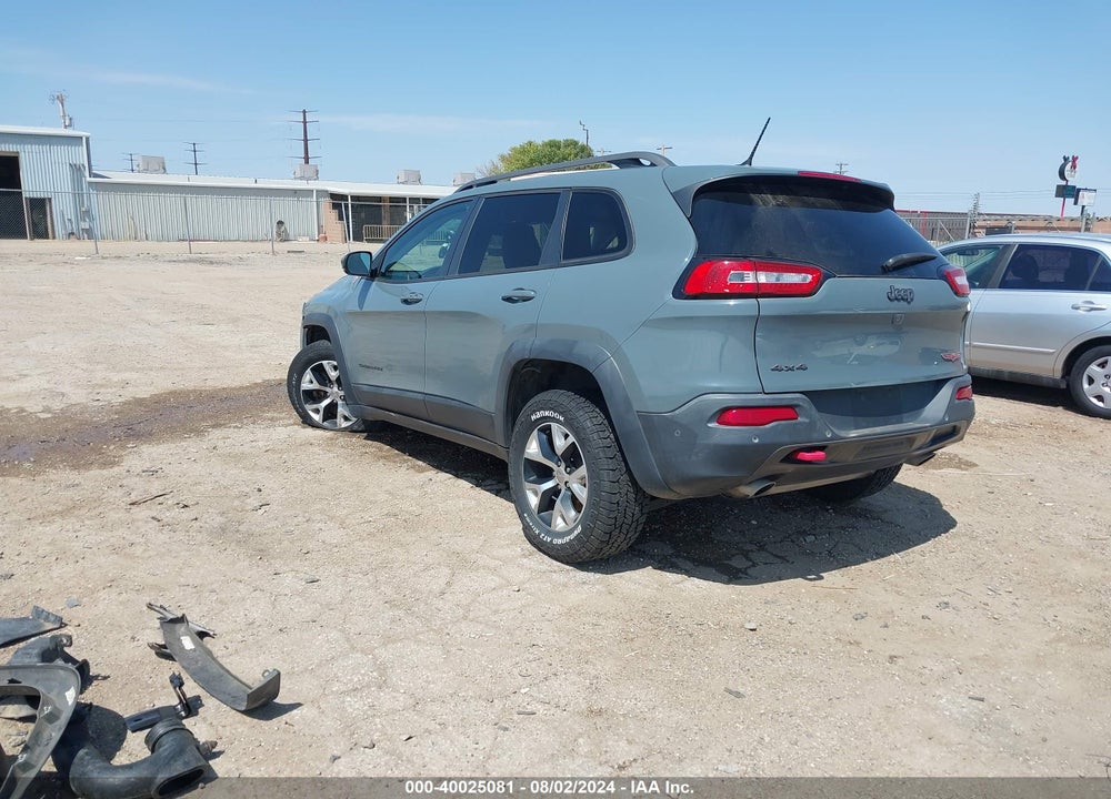2014 JEEP CHEROKEE TRAILHAWK VIN: 1C4PJMBSXEW216542
