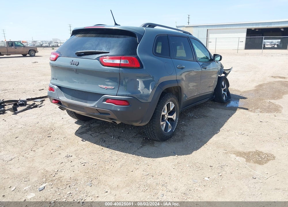2014 JEEP CHEROKEE TRAILHAWK VIN: 1C4PJMBSXEW216542