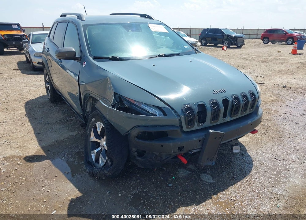 2014 JEEP CHEROKEE TRAILHAWK VIN: 1C4PJMBSXEW216542
