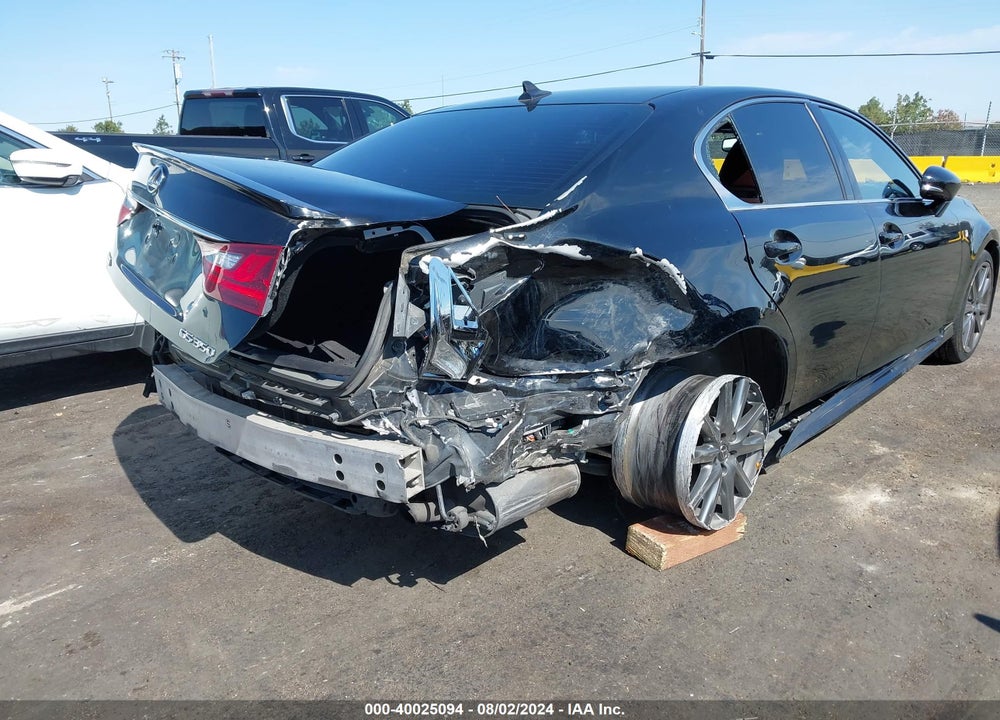 2013 LEXUS GS 350 VIN: JTHBE1BL8D5019281