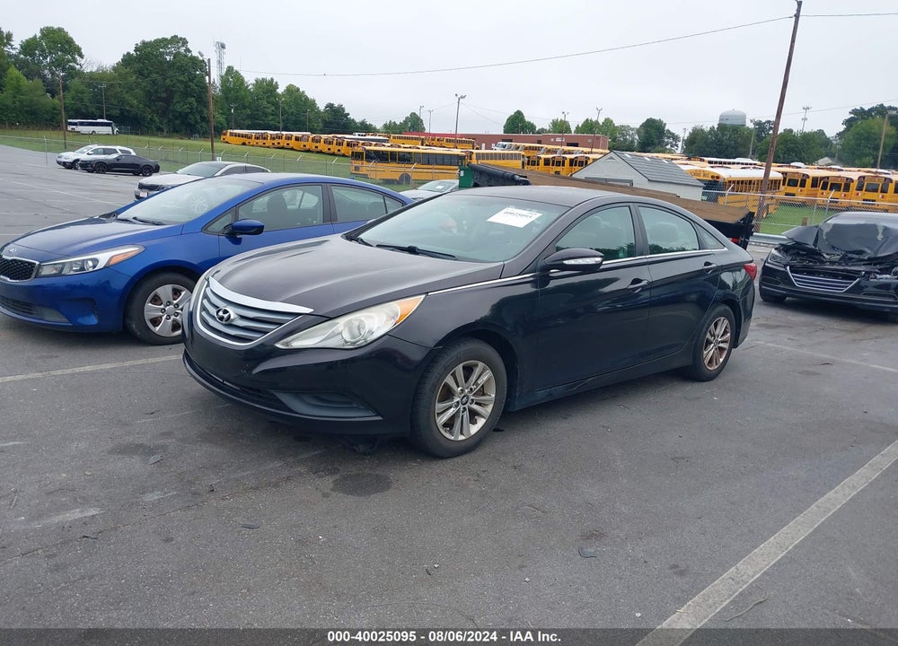 2014 HYUNDAI SONATA GLS VIN: 5NPEB4ACXEH946648