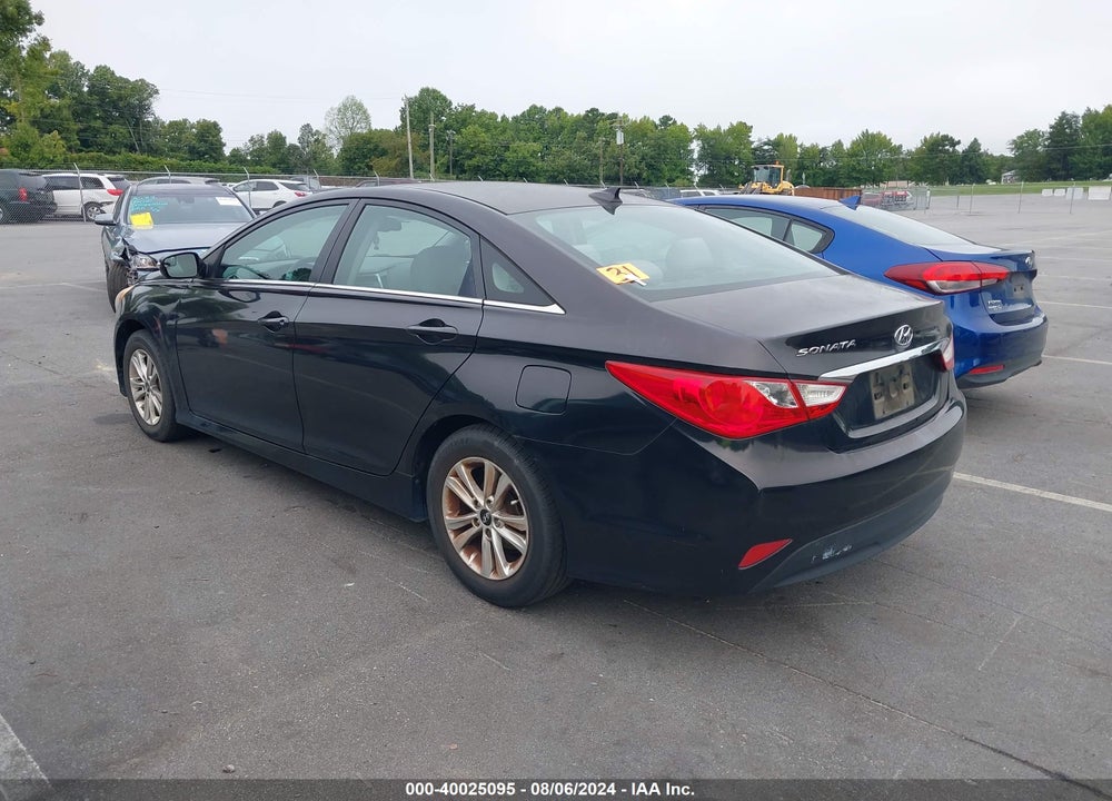 2014 HYUNDAI SONATA GLS VIN: 5NPEB4ACXEH946648