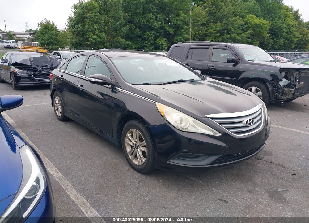 2014 HYUNDAI SONATA GLS VIN: 5NPEB4ACXEH946648