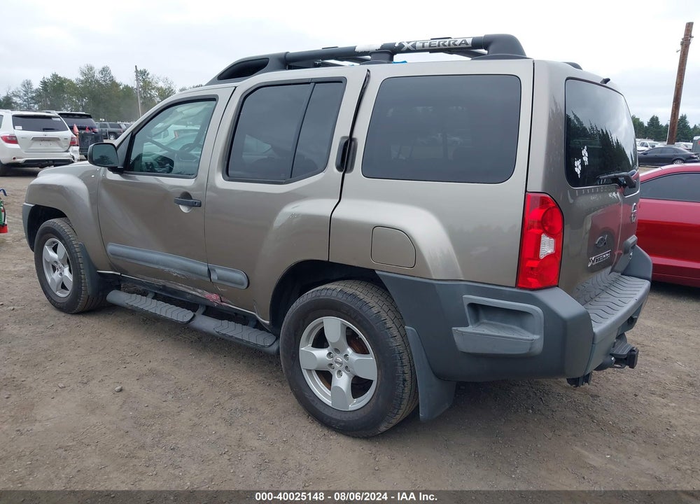 2006 NISSAN XTERRA SE VIN: 5N1AN08WX6C541008