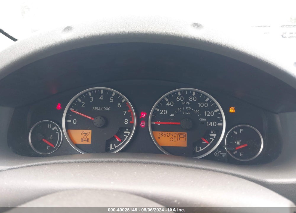 2006 NISSAN XTERRA SE VIN: 5N1AN08WX6C541008