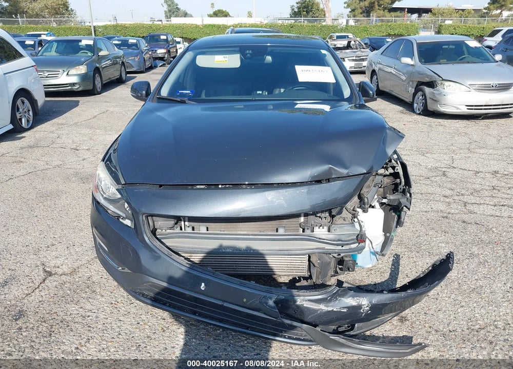2015 VOLVO S60 T5 PREMIER VIN: YV140MFBXF1308128